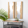 Miroir mural moderne en bois