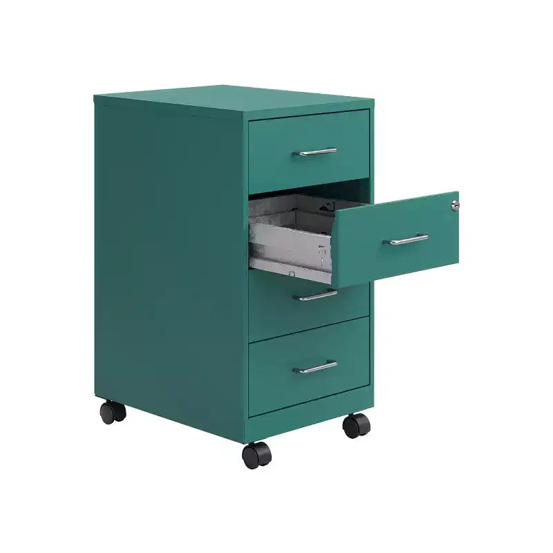 Armoire de rangement mobile en métal
