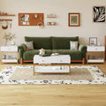 Table basse moderne en bois de style campagnard
