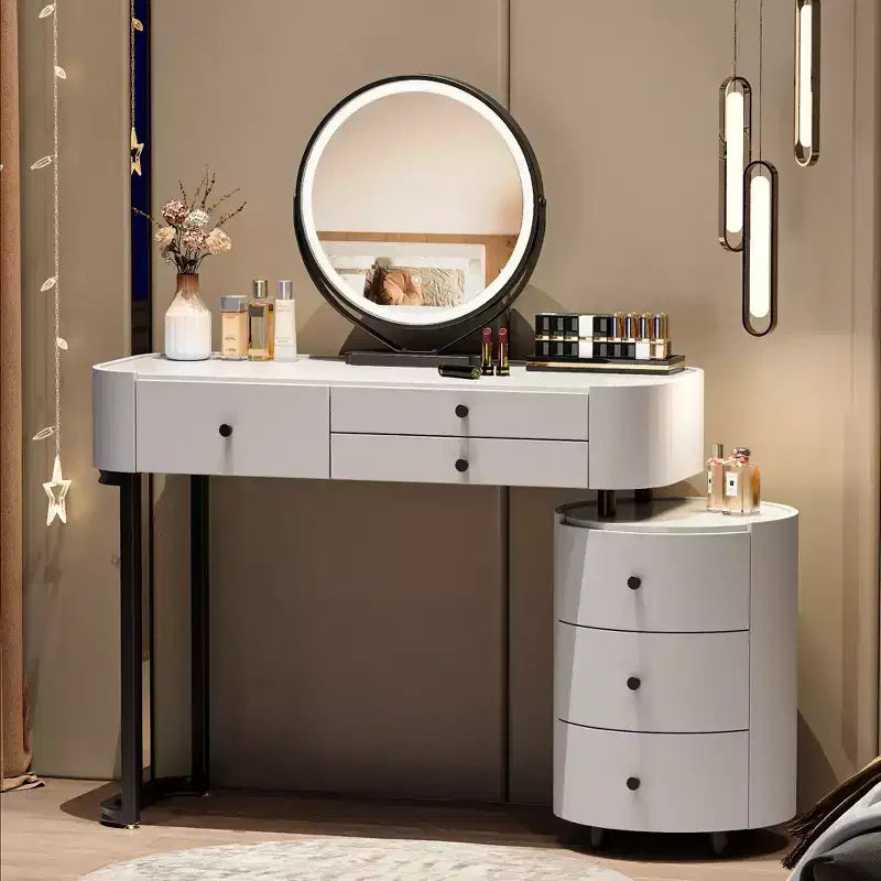 Coiffeuse moderne avec miroir amovible