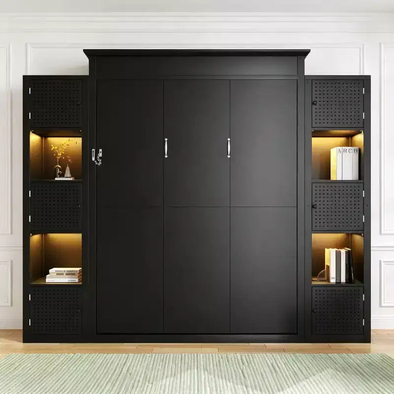 Lit escamotable Queen Size moderne