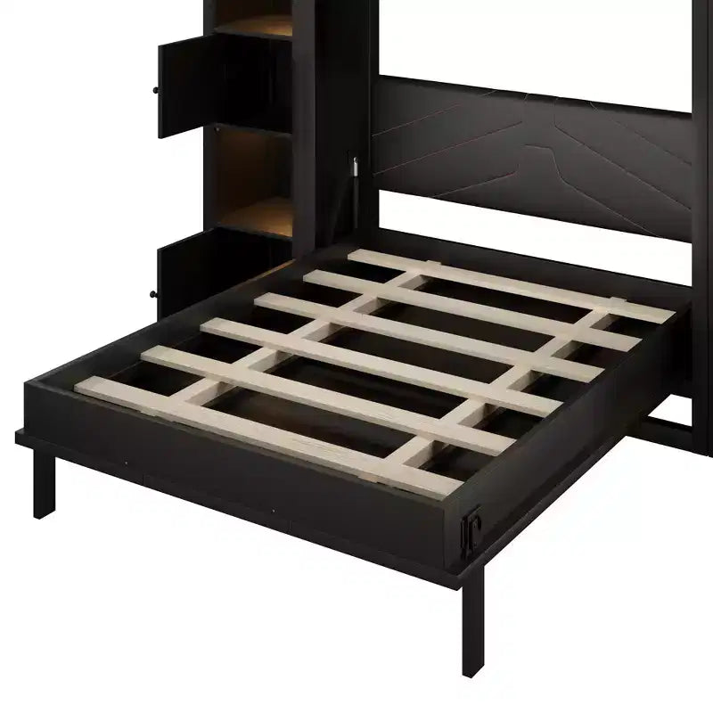 Lit escamotable Queen Size moderne