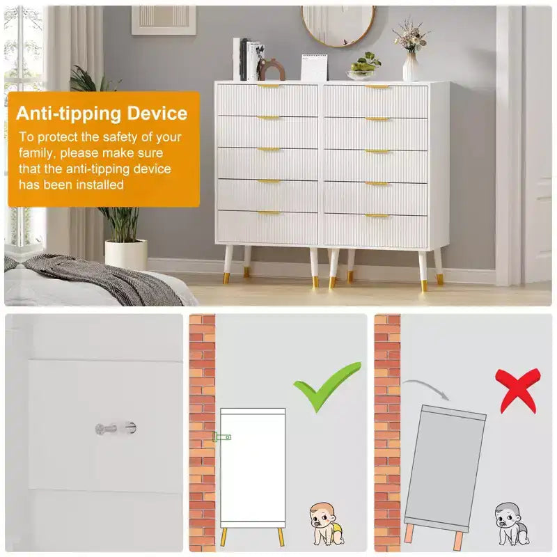Meuble de rangement encastré pour entrée