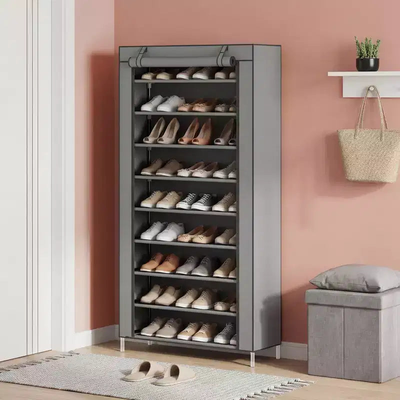 Meuble à chaussures haut sur pied