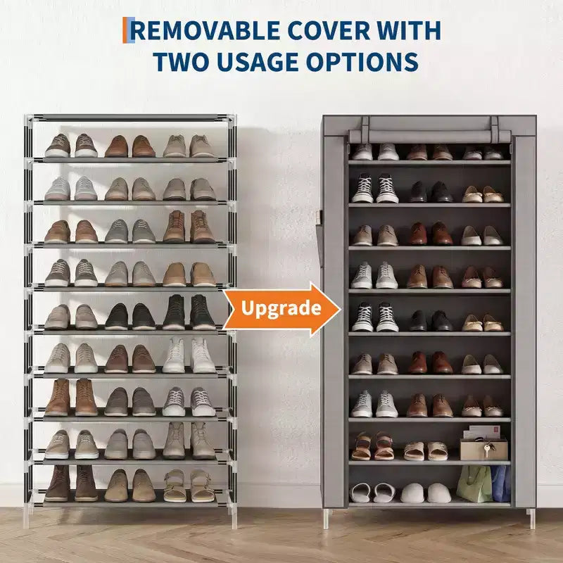 Meuble à chaussures haut sur pied