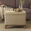 Storage Ottoman Brown - HomePop