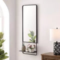 Miroir mural noir