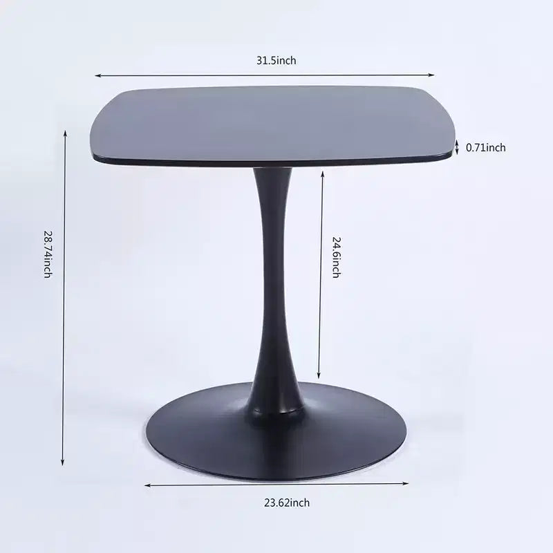 Table à manger carrée, table basse