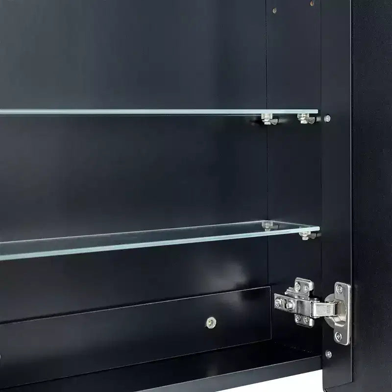 Armoire à pharmacie murale cintrée avec miroir