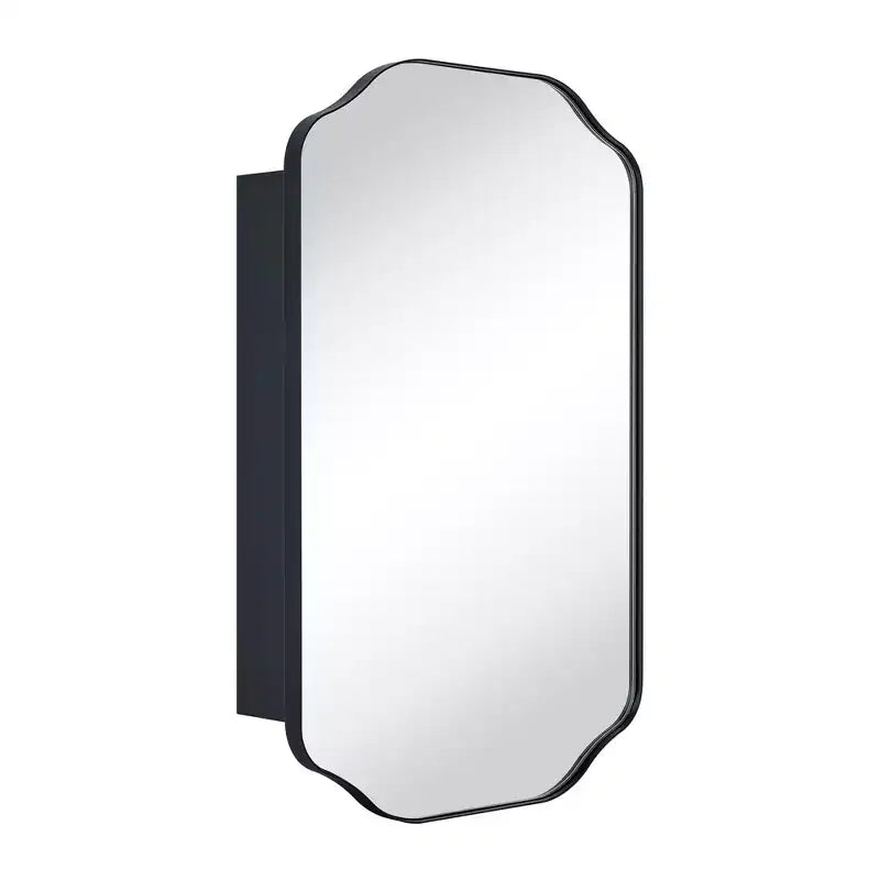 Armoire à pharmacie murale cintrée avec miroir