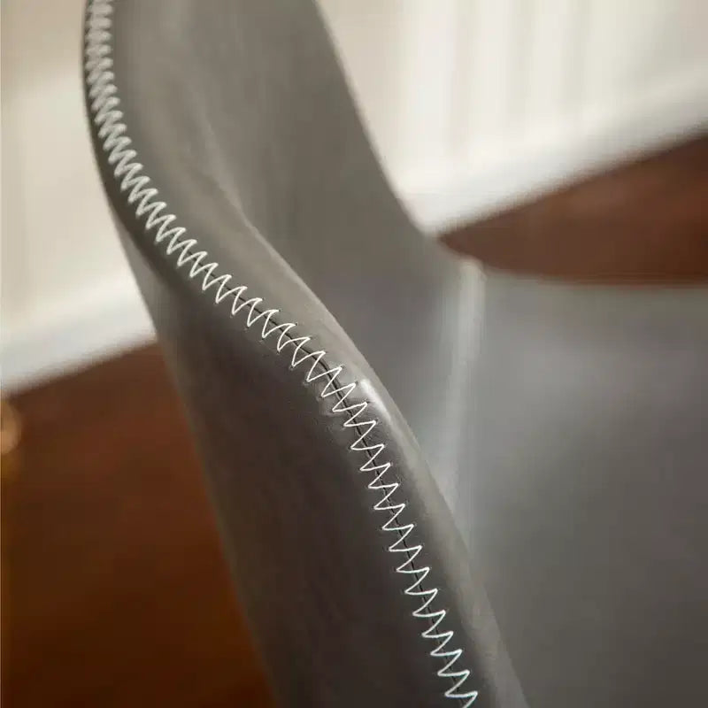 Tabourets de bar rétro en cuir PU